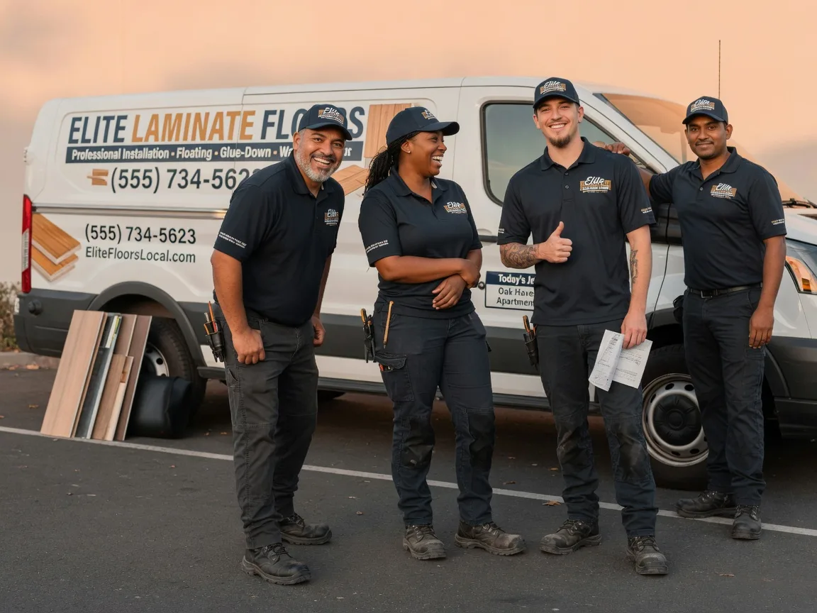 Laminate flooring installation company in Douds, IA